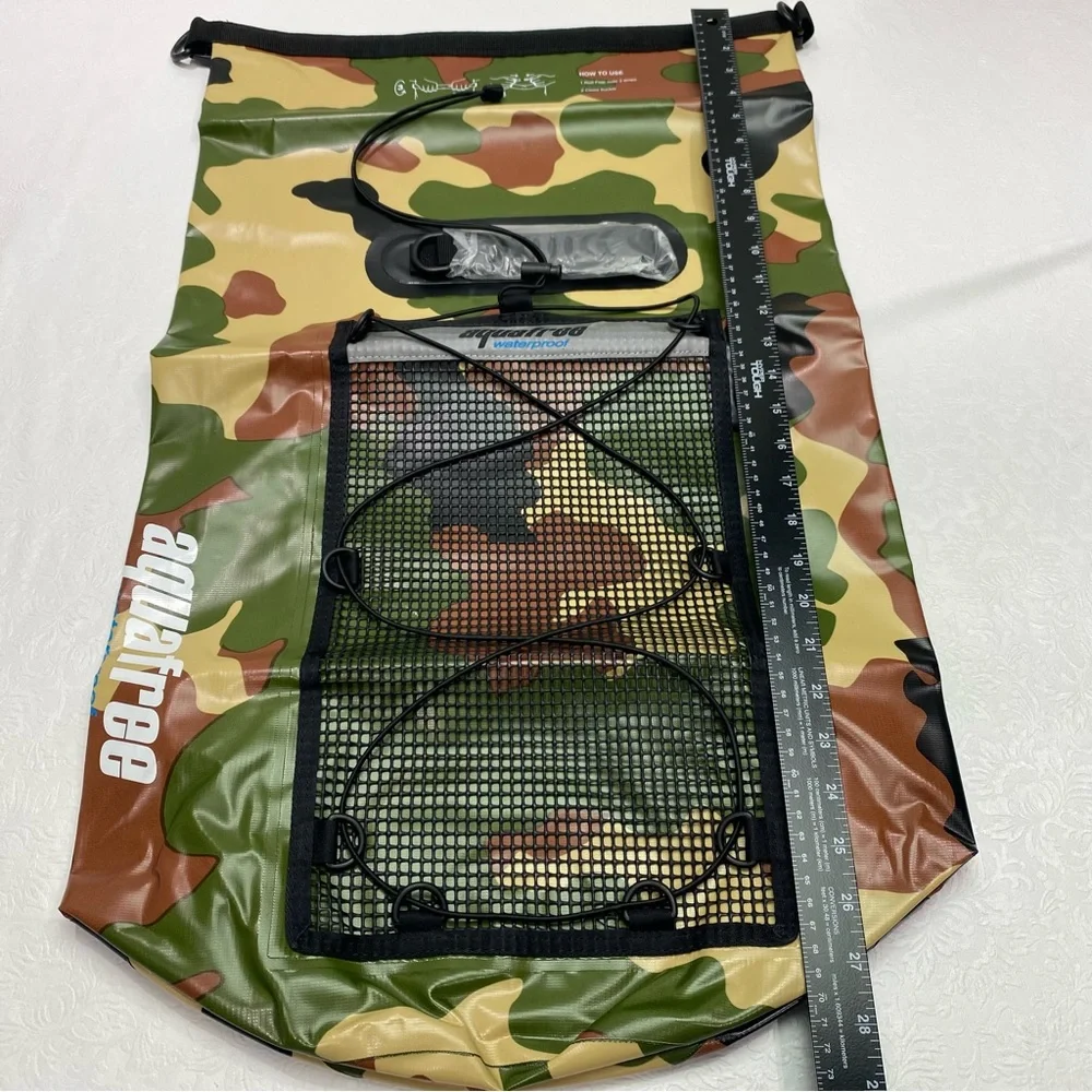 Aquafree waterproof bag green camo NEW